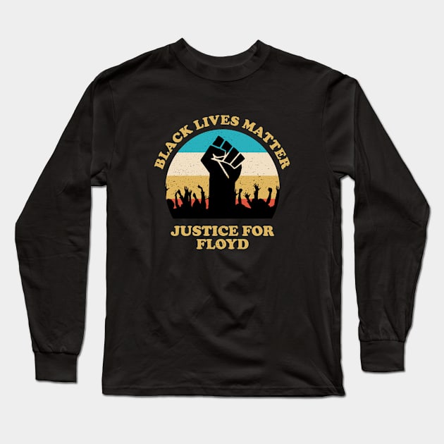 black lives matter Long Sleeve T-Shirt by night sometime